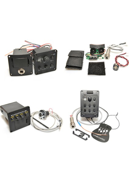 201 Mikrofonsuz Tarzı Presys Band Akustik Gitar Pikapı ile Tuner Miks Preamp Eq Tuner Beat Board ve Yumuşak Piez Isys+ Vt1 (Yurt Dışından)
