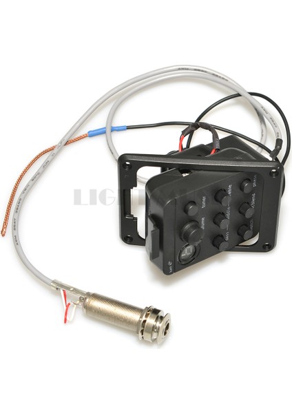 201 Mikrofonsuz Tarzı Presys Band Akustik Gitar Pikapı ile Tuner Miks Preamp Eq Tuner Beat Board ve Yumuşak Piez Isys+ Vt1 (Yurt Dışından)