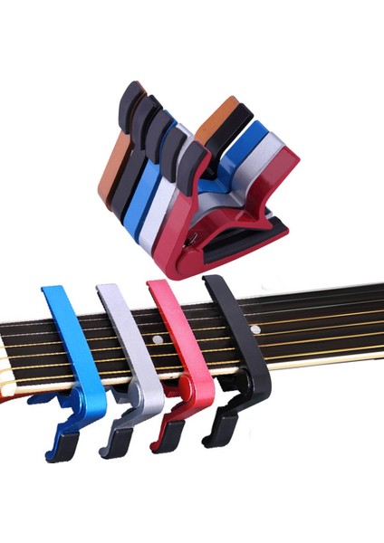 Mavi Stil Yeni Gümüş Hızlı Değişim Kelepçe Anahtar Akustik Klasik Gitar Kapo Elektrik Akustik Gitar Ukulele Için Ton Ayarlama (Yurt Dışından) fiyatları
