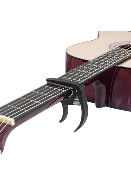 1 Adet Tarzı Gitar Kapo 6 Tel Akustik Klasik Elektro Gitar Akort Kelepçesi Müzik Aleti Ukulele Bas Gitar Aksesuarları (Yurt Dışından) fırsatları