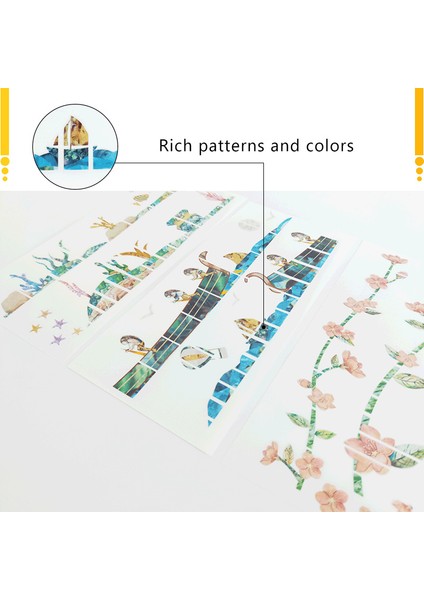 Alev Tarzı Gitar Ahşap Gitar Parmaklık Dekor Sticker Fretboard Çıkartma Başlık Için Headstock Elektro Gitar Parça Bas Aksesuarı (Yurt Dışından) indirimleri