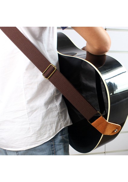 Siyah Stil Gitar Askı Çok Renkli Gitar Kayışları Ayarlanabilir Saf Pamuk Gitar Askıları Bas Akustik Elektirik Gitar Aksesuarları Parçaları (Yurt Dışından) indirimleri