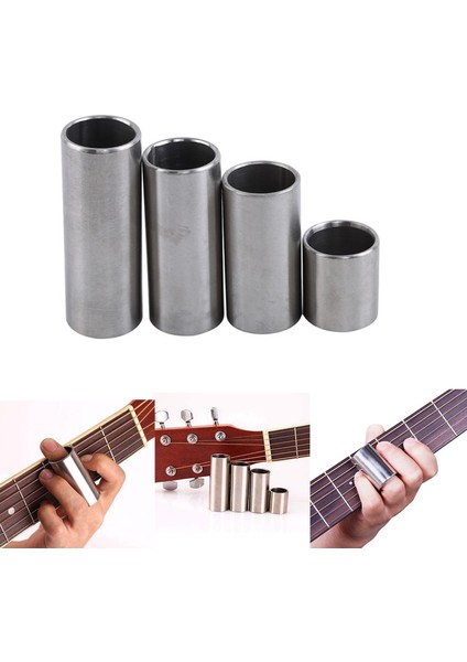 Gümüş 28MM Tarzı Paslanmaz Çelik Bakalit Gitar Parmak Kılıfı Gitar Slider Aksesuarları Uzunluk Paslanmaz Çelik Gitar Sürgüsü (Yurt Dışından) fiyatları