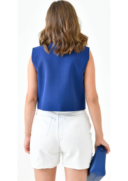 Lacivert Cepli Tam Kalıp Yelek indirimleri