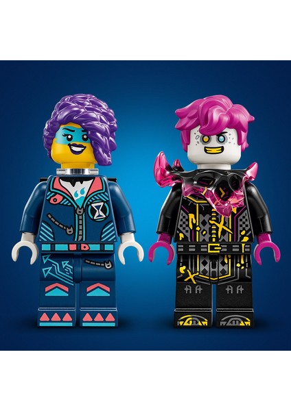 Dreamzzz™ Zoey'nin Kedi Motosikleti 71479 - 7 Yaş ve Üzeri Çocuklar Için 2 Minifigür Içeren Oyuncak Motosiklet Yapım Seti (226 Parça)