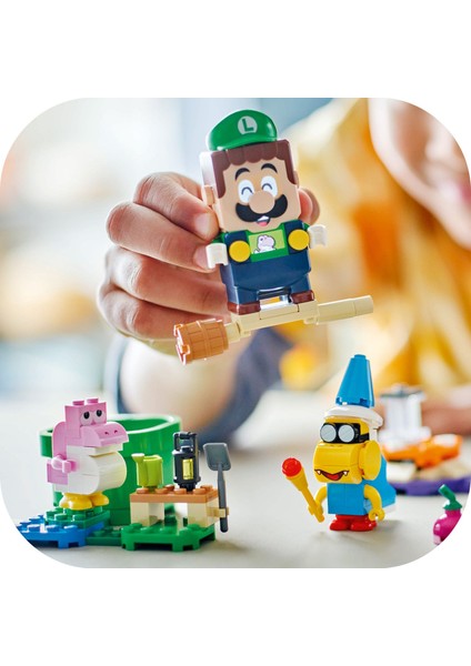 ® Super Mario İnteraktif LEGO® Luigi™ ile Maceralar 71440 - 6 Yaş ve Üzeri Çocuklar İçin Koleksiyonluk Yaratıcı Nintendo® Oyuncak Yapım Seti (210 Parça)