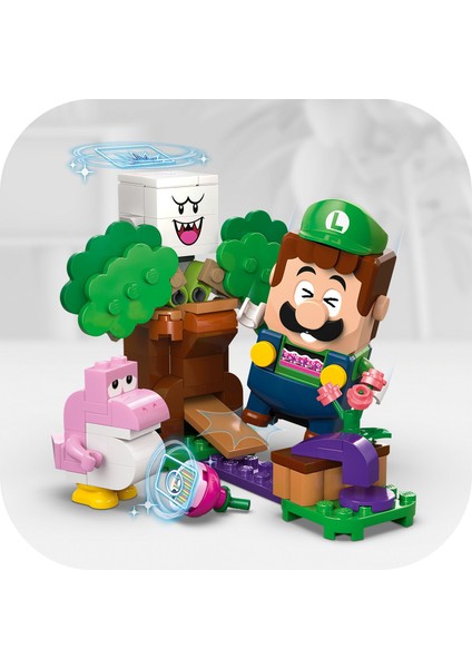 ® Super Mario İnteraktif LEGO® Luigi™ ile Maceralar 71440 - 6 Yaş ve Üzeri Çocuklar İçin Koleksiyonluk Yaratıcı Nintendo® Oyuncak Yapım Seti (210 Parça)