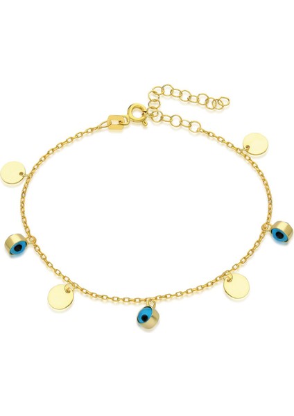 Nazar Boncuğu Tabak Bileklik