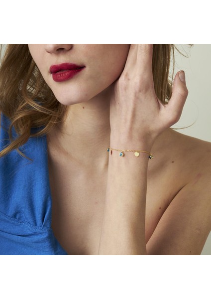 Nazar Boncuğu Tabak Bileklik indirimleri