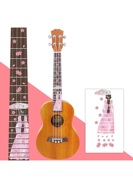 26 Inç Ukulele A Tarzı Yenilikçi Çapraz Işlemeli Dekal Gitar Perdesi Çıkartmaları Elektro Akustik Gitar Bas Parmaktahta Sticker Ukulele Dekoratif Çıkartmalar (Yurt Dışından) modelleri