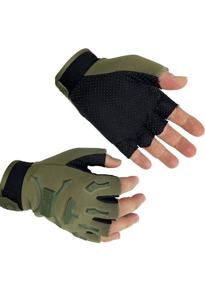 Yarım Parmak Taktik Eldiven - Bisiklet Motosiklet Eldiveni