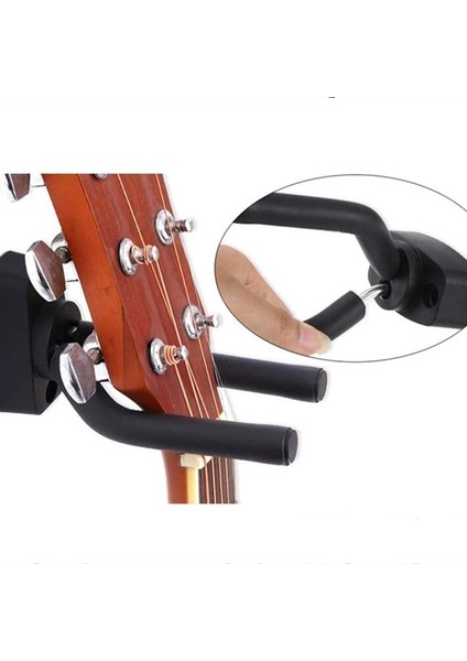 1 Adet-C Tarzı 1 Adet Elektrikli Akustik Gitar Askısı Duvara Monte Kanca Teller Gitar Pik Gitar Standı Gitar Parçaları (Yurt Dışından)