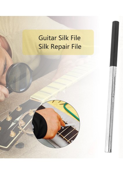 Ahşap Dörtgen Tarzı Gitar Perdesi Düzeltme Luthier Dosyası Gitar Perdesi Tamir Aracı Luthier Aracı Telli Çalgı Aksesuarları (Yurt Dışından)