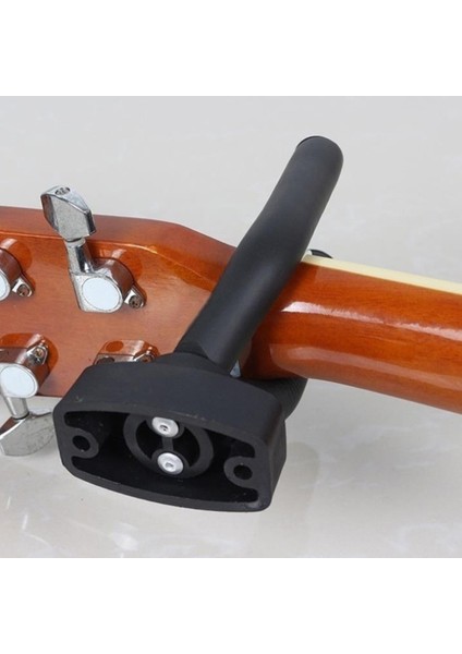 Siyah Stil Akustik Elektro Gitar Askı Duvar Montaj Metal Telli Enstrümanlar Bas Ukulele Keman Kanca Gösteri Askısı Braketi (Yurt Dışından) fırsatları
