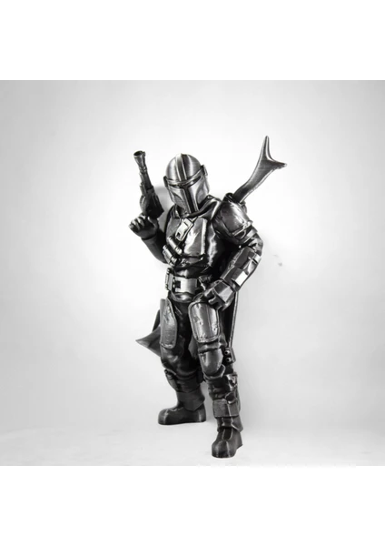 3D Mandalorian Figür - Star Wars - 10 cm