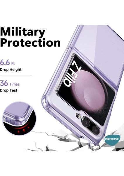Samsung Galaxy Z Flip 6 Kılıf Shock Absorbing Şeffaf fiyatları