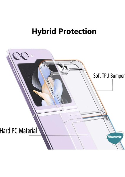 Samsung Galaxy Z Flip 6 Kılıf Shock Absorbing Şeffaf indirimleri