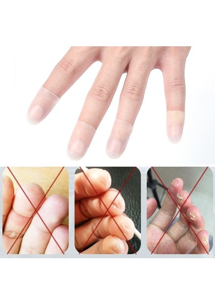 Xs Tarzı 4 Adet Ultra-Ince Sol El Gitar Parmak Ucu Koruyucu Silikon Parmak Muhafaza Kapak El Parmak Koruma Gitar Aksesuarları (Yurt Dışından) fırsatları