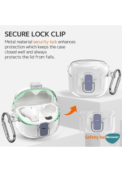 Jbl Tune Flex Kılıf Safety Lock Protection Pembe