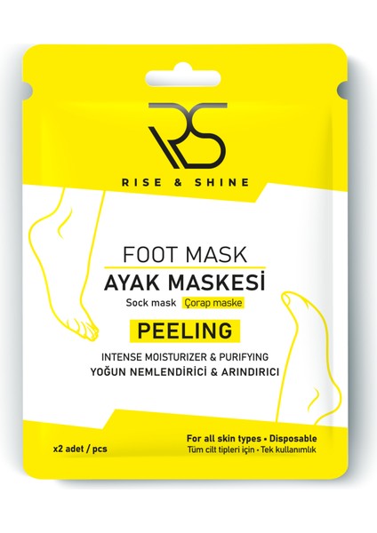 Exfoliating Ayak Maskesi