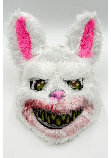Halloween Maske Tüylü Tavşan