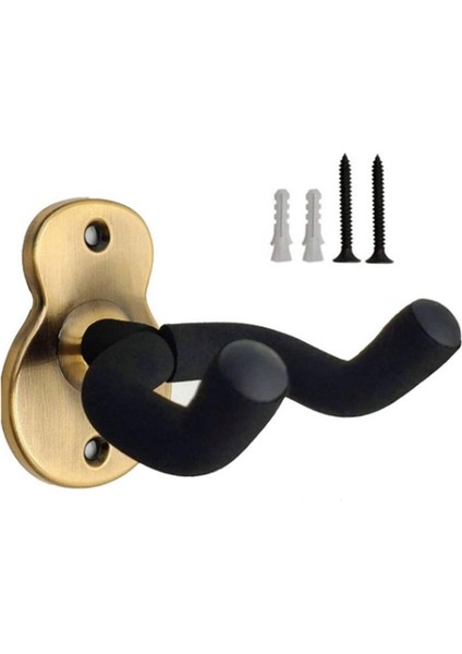 Sarı Bronz Tarzı 1 Adet Evrensel Gitar Askı Kanca Metal Akustik Duvara Monte Kaymaz Tutucu Elektro Gitar Ukulele Enstrüman Aksesuarları (Yurt Dışından)