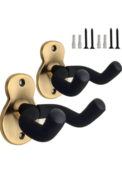 Sarı Bronz Tarzı 1 Adet Evrensel Gitar Askı Kanca Metal Akustik Duvara Monte Kaymaz Tutucu Elektro Gitar Ukulele Enstrüman Aksesuarları (Yurt Dışından) fiyatları