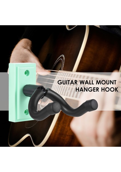 Beyaz Stil Gitar Duvar Askısı Kanca Gitar Duvar Askı Kanca Sağlam Dayanıklı Siyah Metal Tutucu Askı Çok Fonksiyonlu Gitar Askısı (Yurt Dışından) indirimleri