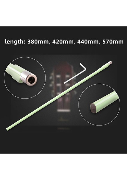 570 mm Tarzı Gear & Builder Gitar Sap Çift Etkili Yeşil Truss Rod Anahtarlı (Yurt Dışından) fiyatları