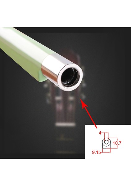 570 mm Tarzı Gear & Builder Gitar Sap Çift Etkili Yeşil Truss Rod Anahtarlı (Yurt Dışından) modelleri