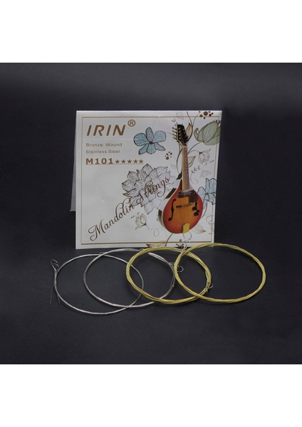 PJ0321 Stili M Mbat Mandolin Teli Bronz Sarı Gümüş Renkli Tam Set Gitar Parçaları Müzik Aletleri M101 (Yurt Dışından) indirimleri