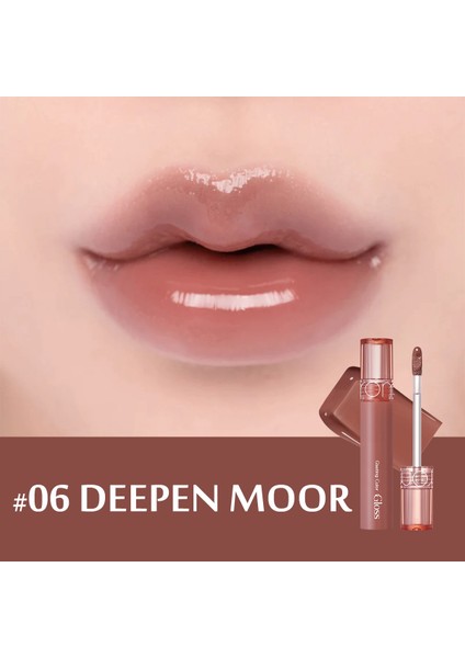 Vegan Dolgun Görünüm Sağlayan Glasting Color Dudak Parlatıcısı - 06 Deepen Moor