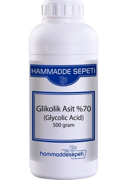 Glikolik Asit Glycolic Acid 500 gr