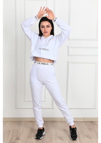 Kadın Yazı Baskılı Eşofman Takımı 3685-23 fiyatları