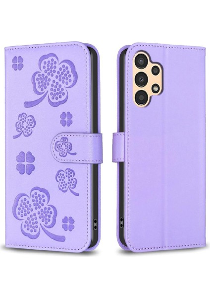 Samsung Galaxy M23 5g Için Flip Case Kart Yuvaları Tutucu Kickstand Cüzdan Pu (Yurt Dışından)