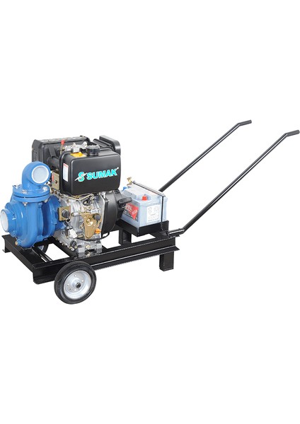 Smt 1000/3 D Dizel Su Motoru Motopomp 7,5 Hp 45M³/H 53MSS