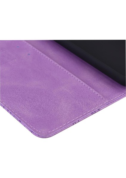 IPhone 16 Için Flip Case Büyük Kelebek Pu Deri Cüzdan Manyetik Closu (Yurt Dışından)