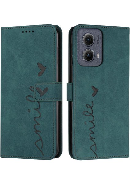 Motorola Moto G85 Kart Ekleme Aşk Cüzdan Pu Deri Için Flip Case (Yurt Dışından)