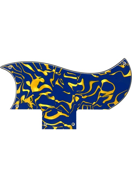 1 Kat Yeşil Akrilik Tarzı Pleroo Özel Gitar Parçaları - Urew Delikler Için Destek Epi G400 Pro Elektro Gitar Pickguard Çizik Plakası (Yurt Dışından) modelleri