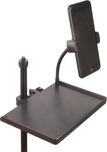 Yuvarlak Lamba Tripod Standı Için Evrensel Telefon Tutucu Vida Telefon Genişliği Ses Kartı Tepsi Yeni (Yurt Dışından) fiyatları
