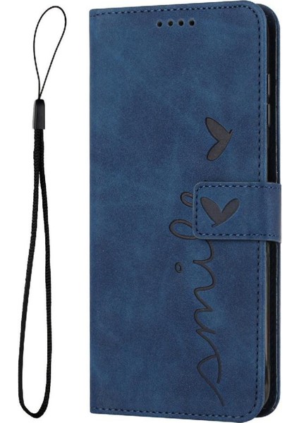 IPhone 16 Için Flip Case Artı Kart Ekleme Yan Toka Kickstand Aşk (Yurt Dışından)