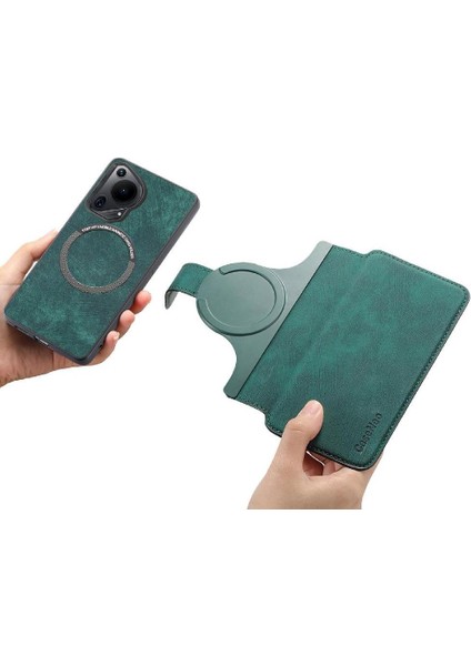 Huawei Pura 70 Ultra Cüzdan Retro Mıknatıs Koruyucu Malzeme Için Flip Case (Yurt Dışından)
