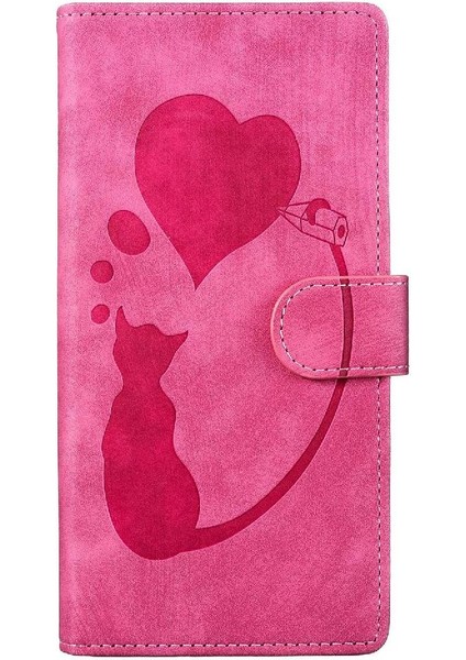 IPhone 16 Için Flip Case Artı Cüzdan Kılıf Kabartmalı Sevimli Kedi Flip Folio (Yurt Dışından) fiyatları