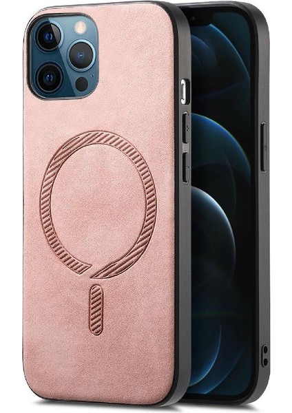 IPhone 12 Için Kılıf Pro Max Hafif Ince Kablosuz Şarj Magsafe Araba (Yurt Dışından)