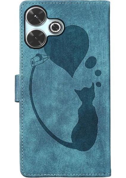 Xiaomi Redmi Için Flip Case 13 4g Flip Folio Cüzdan Kılıf Kabartmalı Sevimli (Yurt Dışından) fırsatları