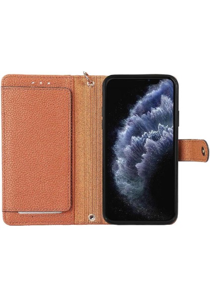 IPhone 11 Için Kılıf Pro Fermuar Kordon Aşk Cüzdan Deri Kılıf (Yurt Dışından)