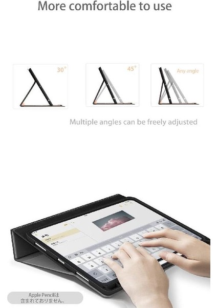 IPad Pro 11 Inç Durumda 4th/3rd/2nd/1st Nesil 2022/2021/2020/2018 ile (Yurt Dışından)