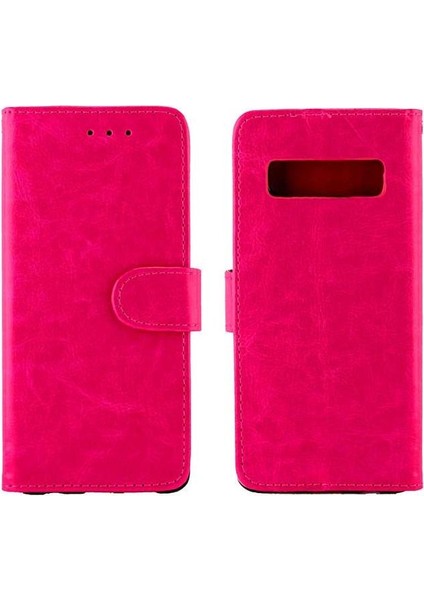 Samsung Galaxy S10 Pu Deri Darbeye Dayanıklı Manyetik Kapatma Için Flip Case (Yurt Dışından)
