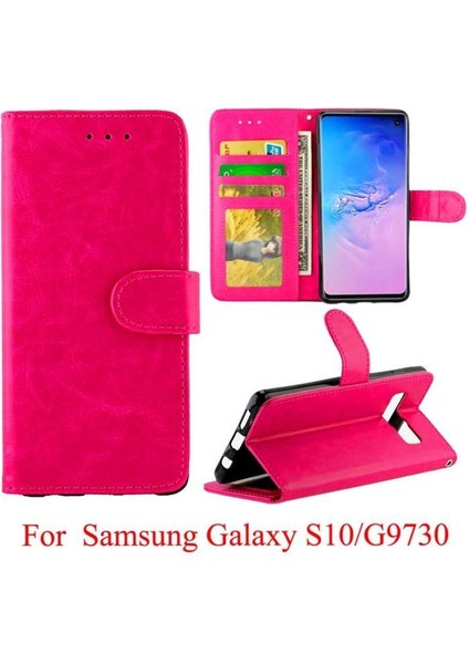 Samsung Galaxy S10 Pu Deri Darbeye Dayanıklı Manyetik Kapatma Için Flip Case (Yurt Dışından) fırsatları
