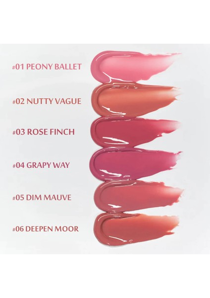 Vegan Dolgun Görünüm Sağlayan Glasting Color Dudak Parlatıcısı - 01 Peony Ballet modelleri